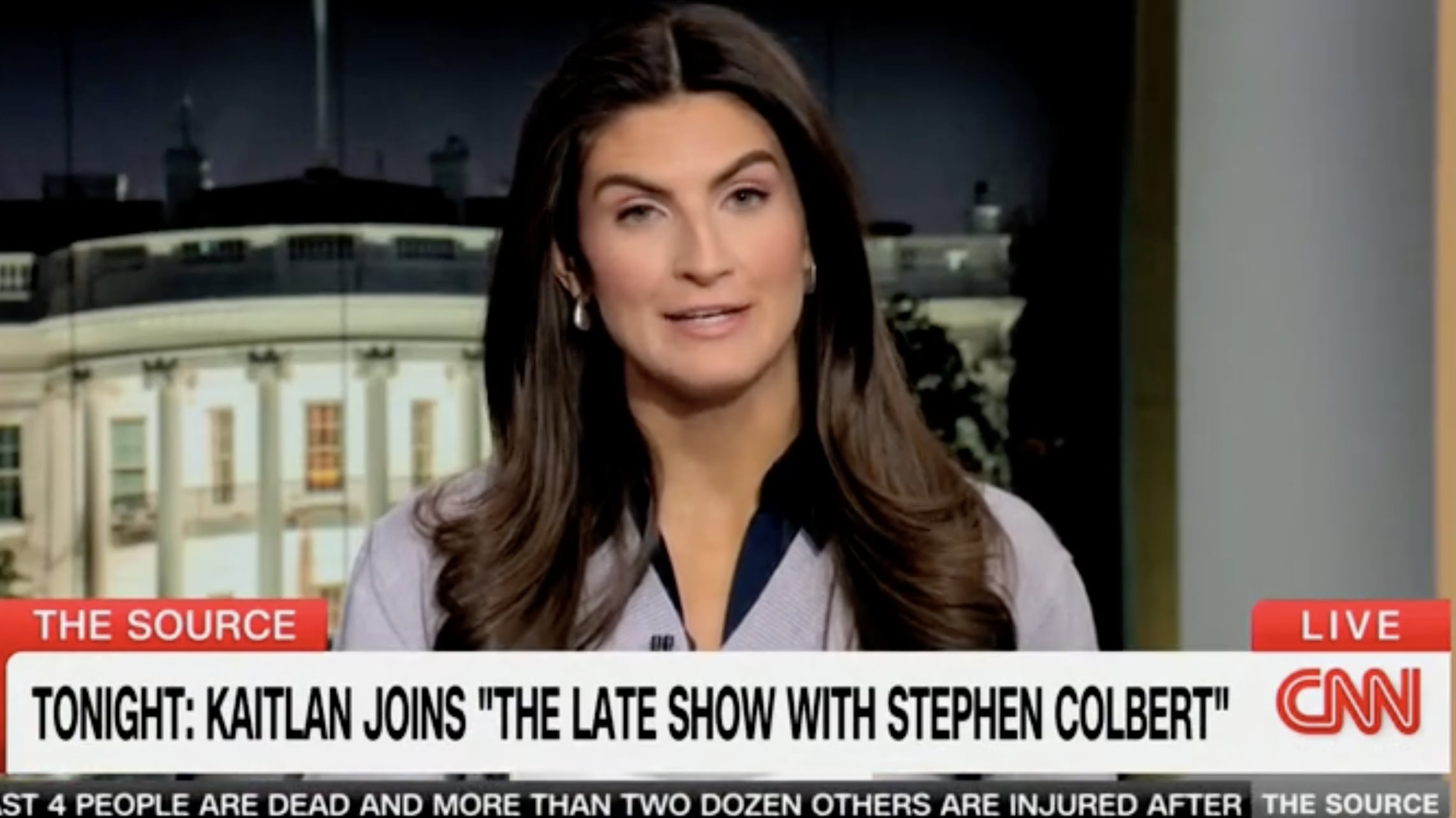 CNN star Kaitlan Collins reveals how Trump’s ‘smile’ taunt made her feel<br><br>