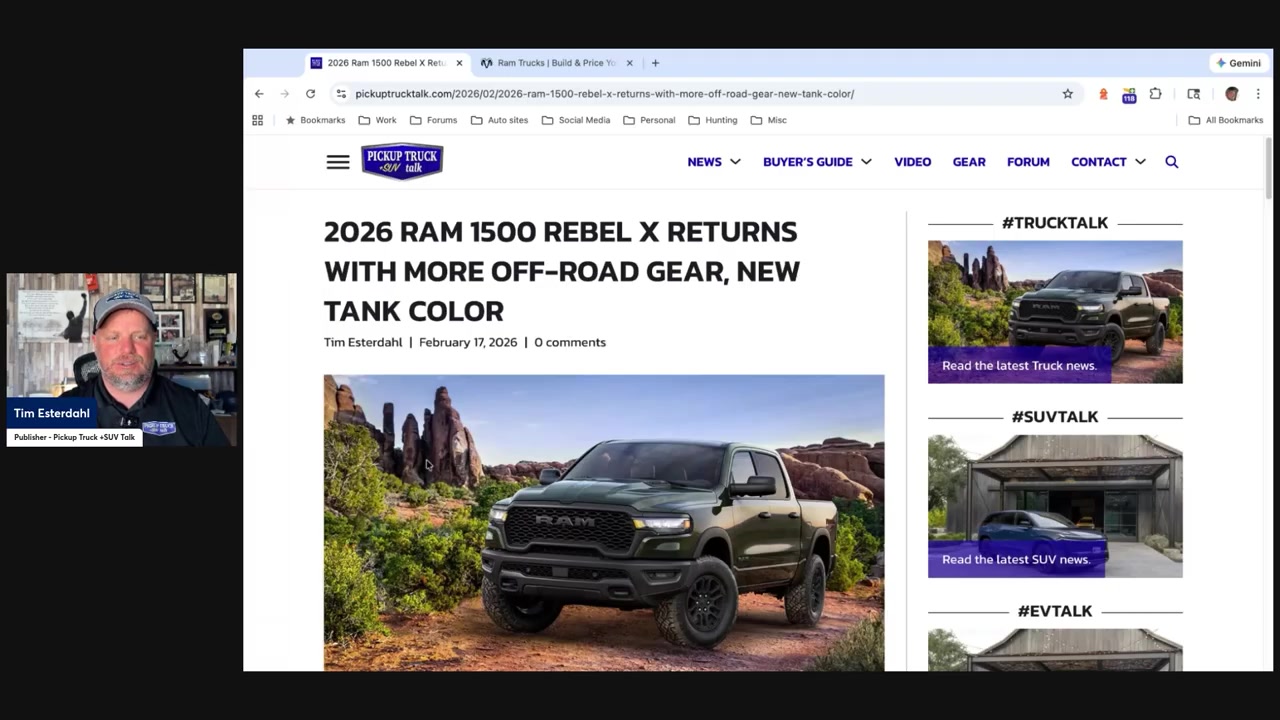 New 2026 Ram Rebel X vs Ram RHO? Why two off-road Ram trucks exist