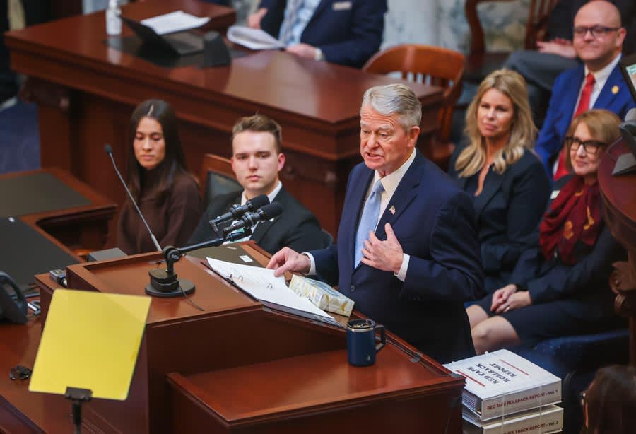 Amid concern over cuts, Idaho Gov. Brad Little says setting the budget is the Legislature’s job<br><br>