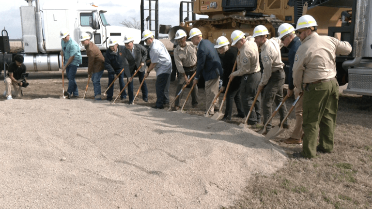 A&M Forest Service breaks ground on permanent McGregor facility