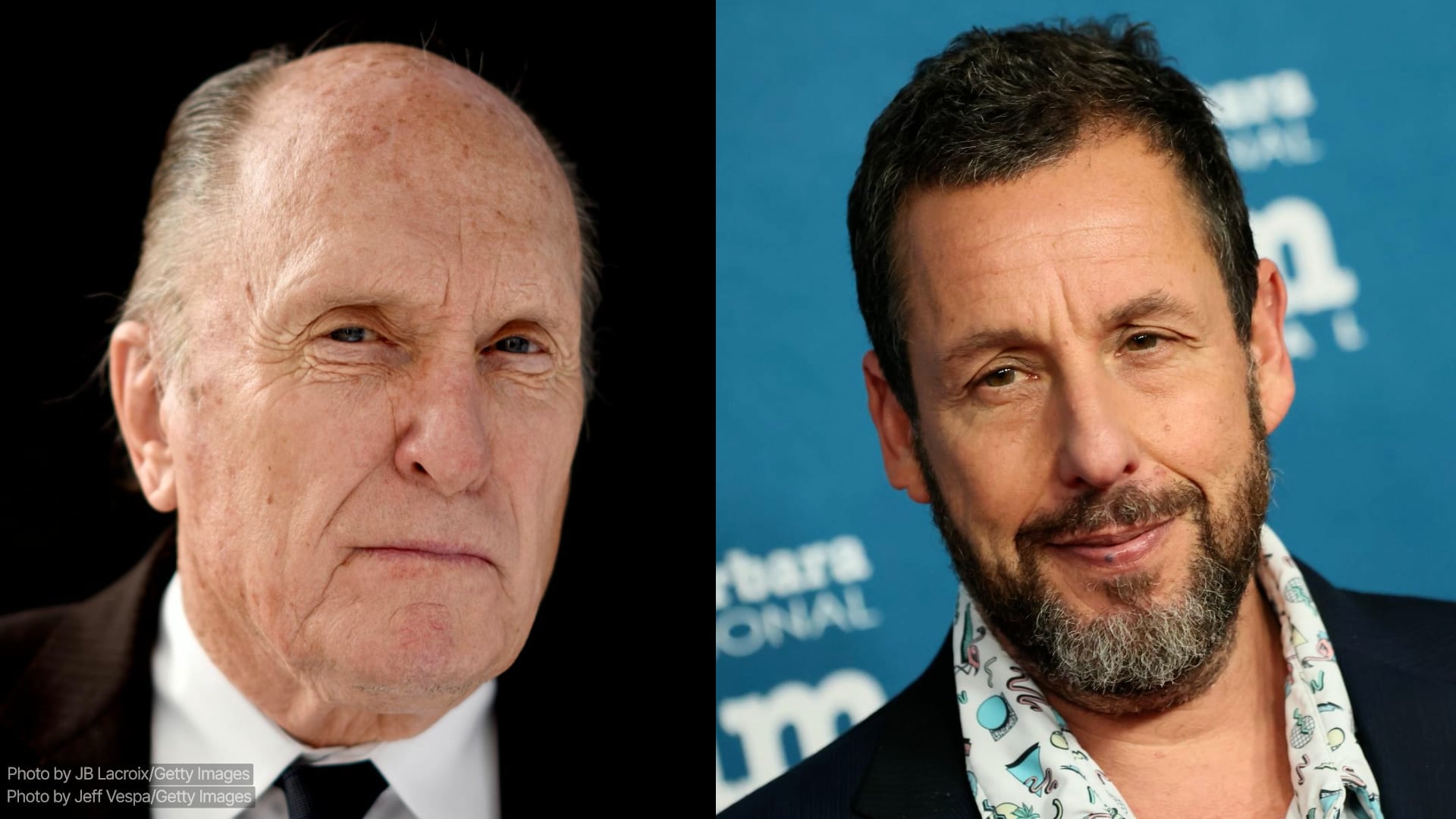 Adam Sandler rend hommage à Robert Duvall, lauréat d'un Oscar