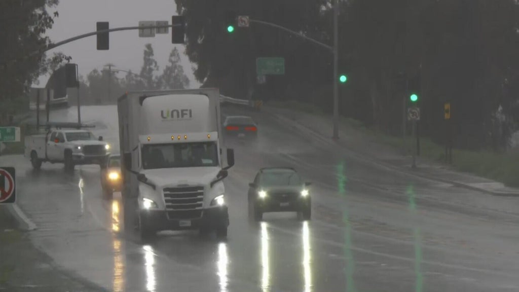 Slick roads caused by rain storms leads to crashes across San Joaquin ...