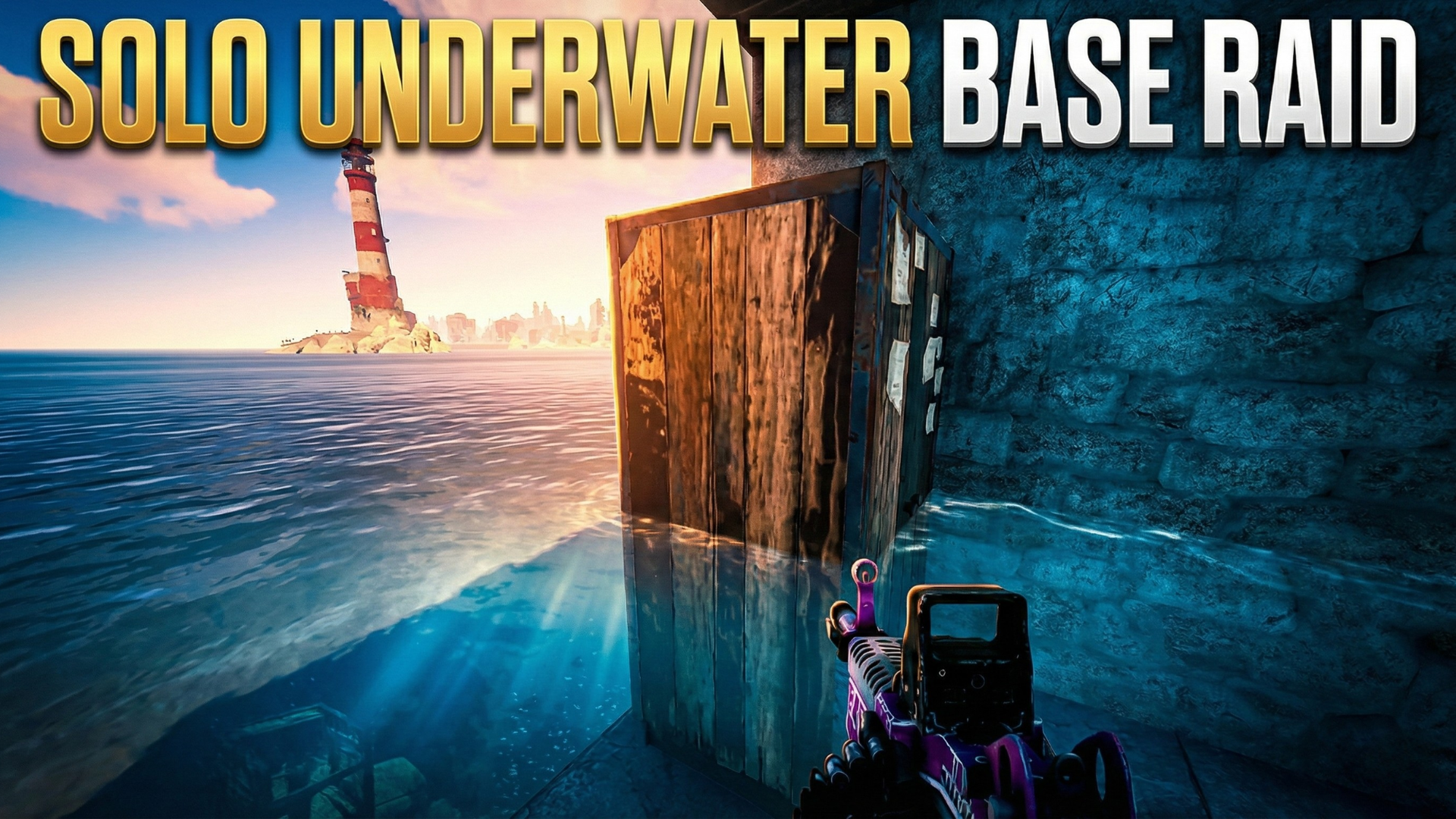 Underwater base raid: Solo strategy and surprising loot