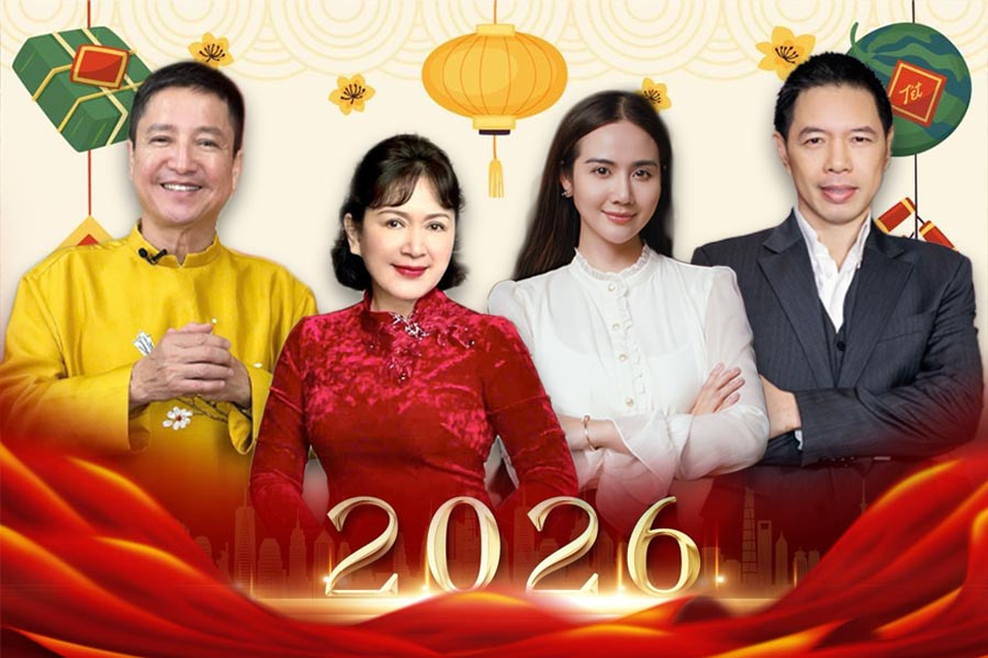 NSƯT Chí Trung, Thái Hòa, Huyền Lizzie và dàn sao chúc Tết Báo Lao Động