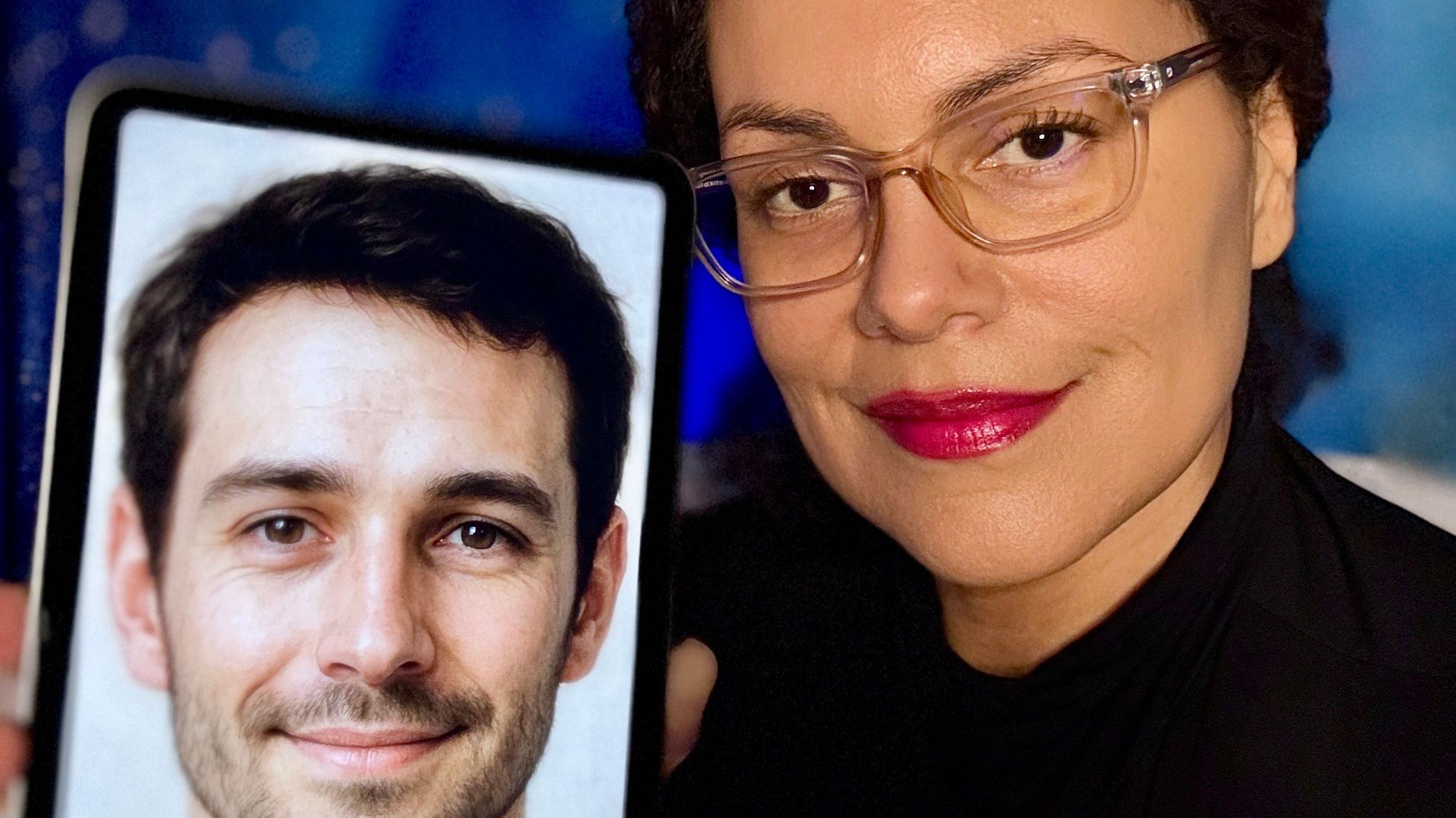 Ilustrasi interaksi dengan AI