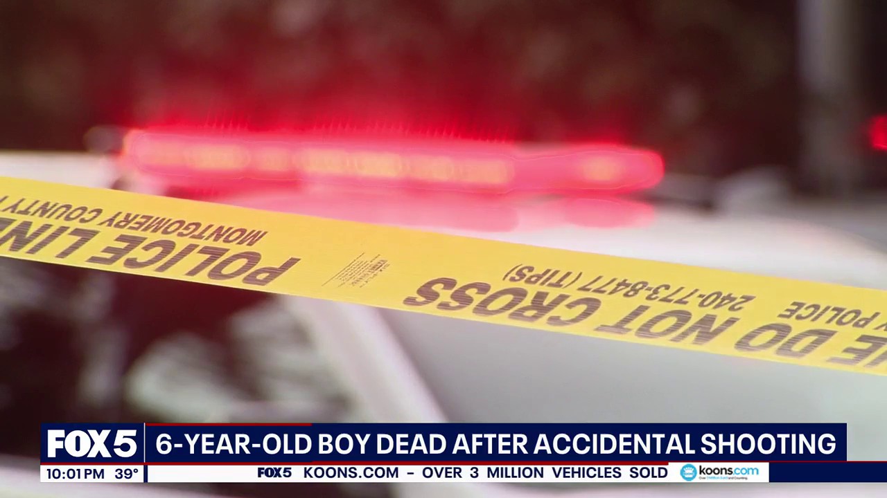 6-year-old child dead after accidentally shooting himself, police say