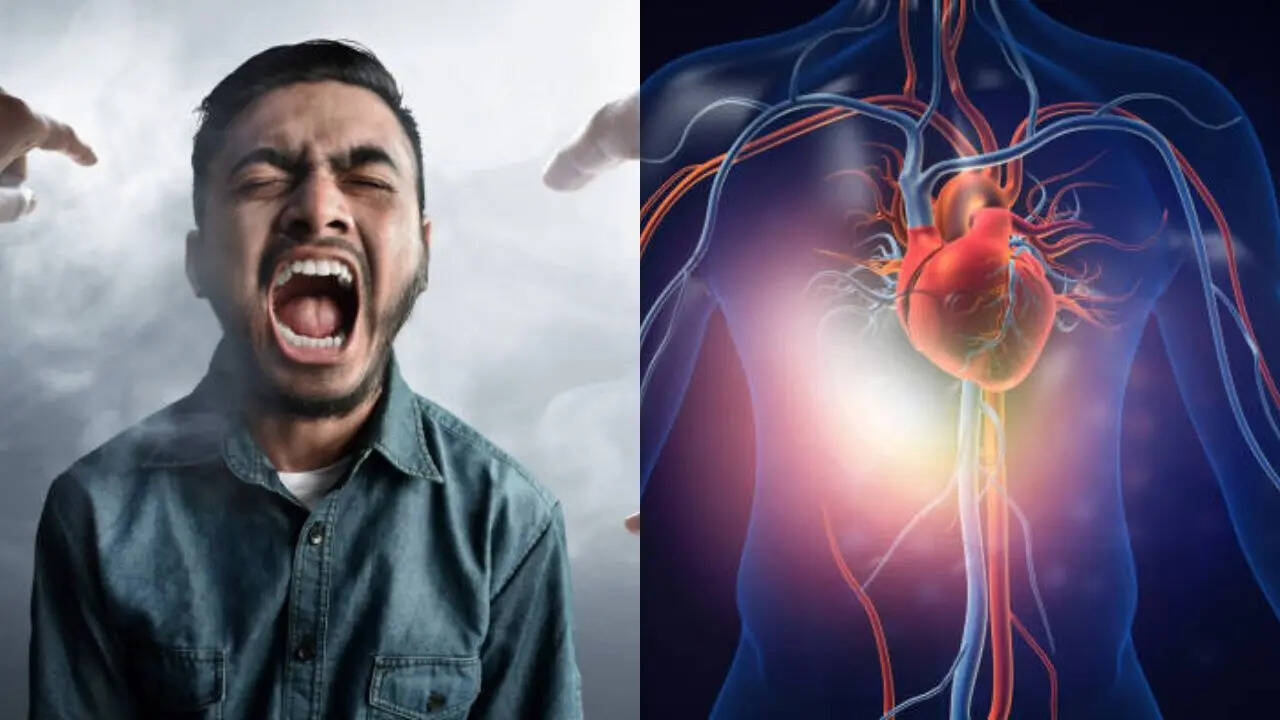 Beware! Just 8 minutes of anger can stiffen blood vessels and trigger ...
