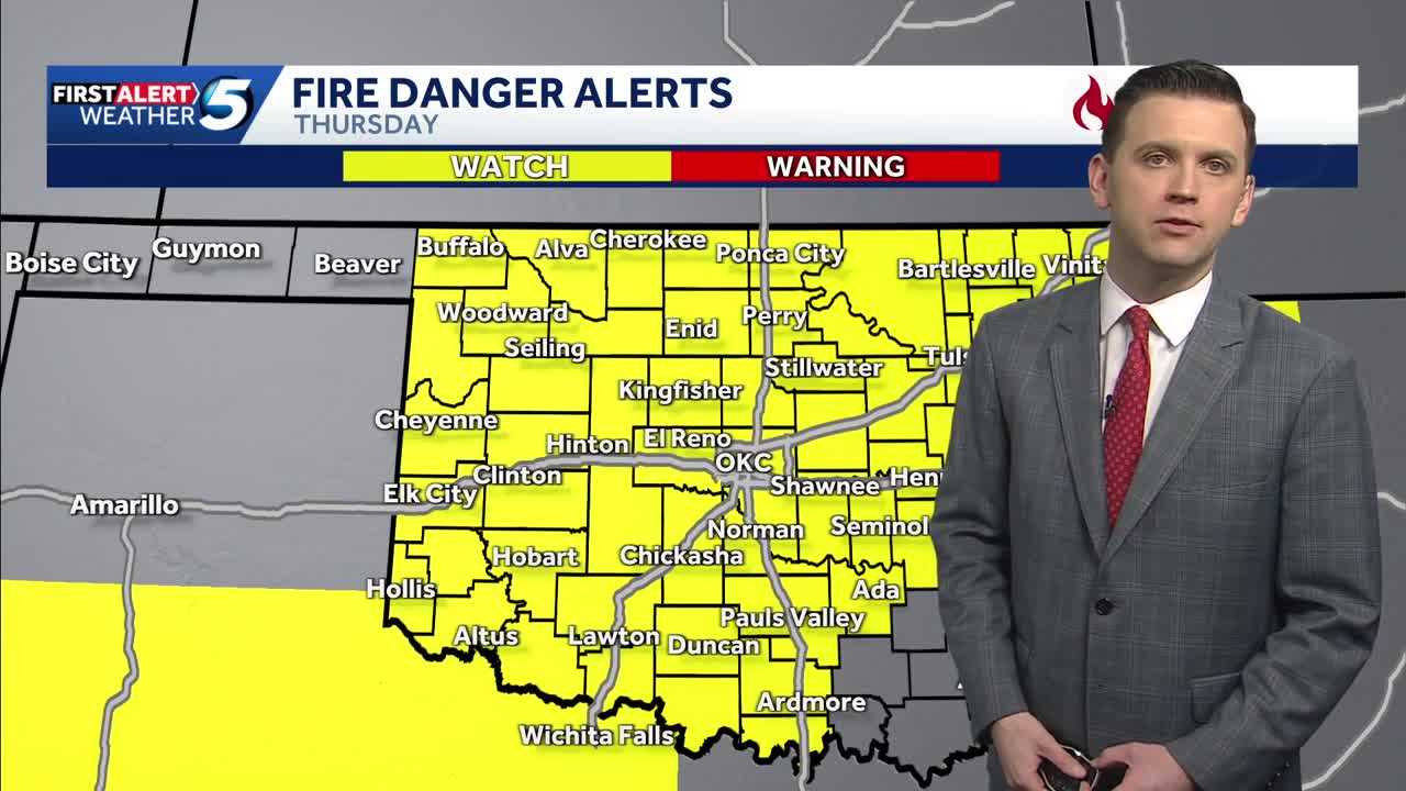 Timeline: Oklahoma sees another high fire danger day with red flag ...