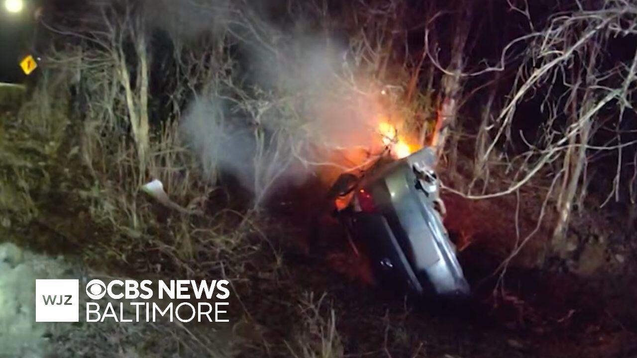 Video shows response to deadly police chase in Howard County