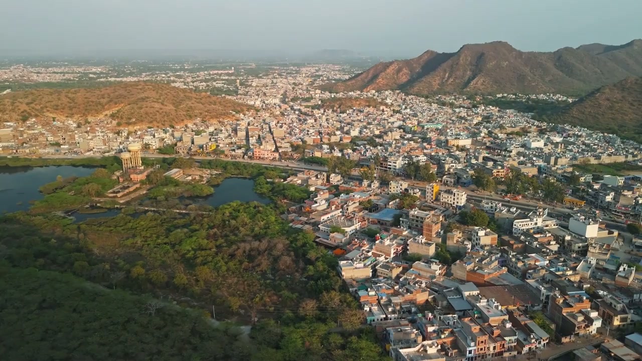 Jaipur, India: Drone tour of the Pink City