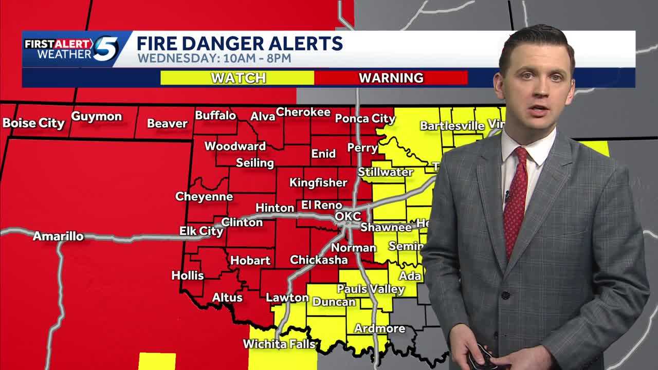 Timeline: Oklahoma sees another high fire danger day with red flag ...