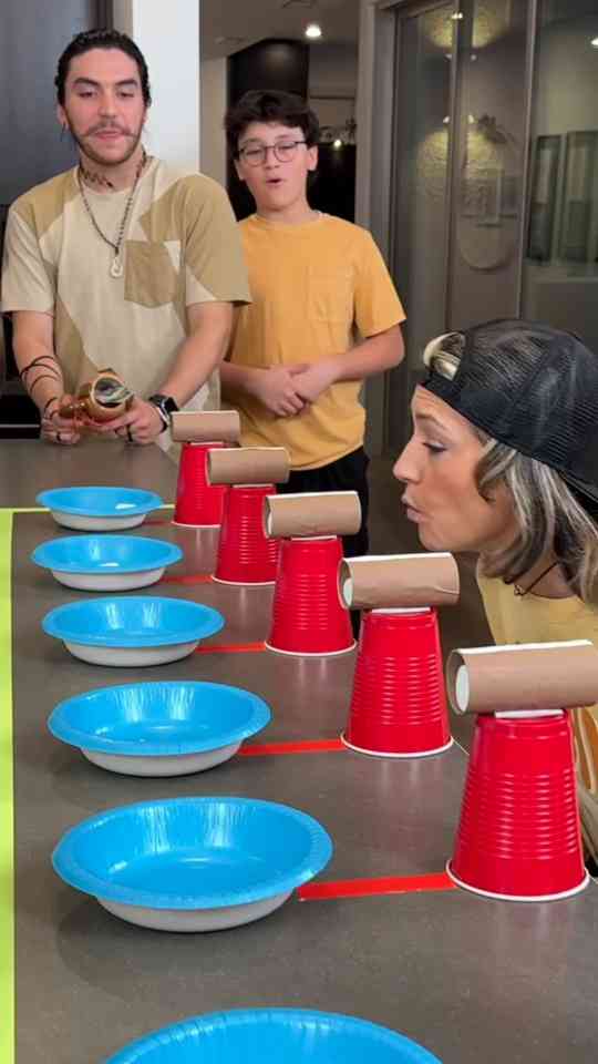 Marshmallow mayhem family party game