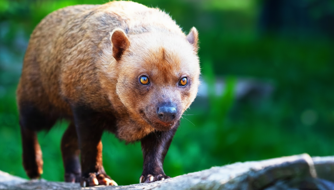 Why the bush dog is so rare in the wild