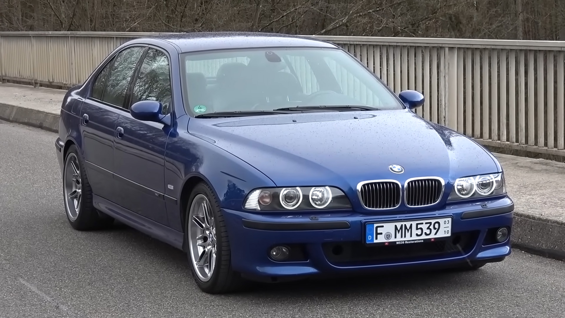 Testing the top speed of my BMW M5 after its annual service