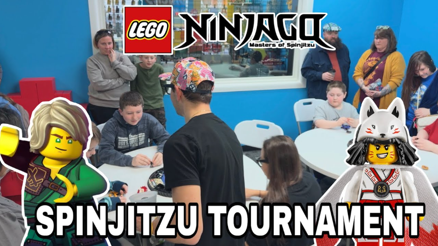 Inside the LEGO Ninjago spinner tournament I hosted