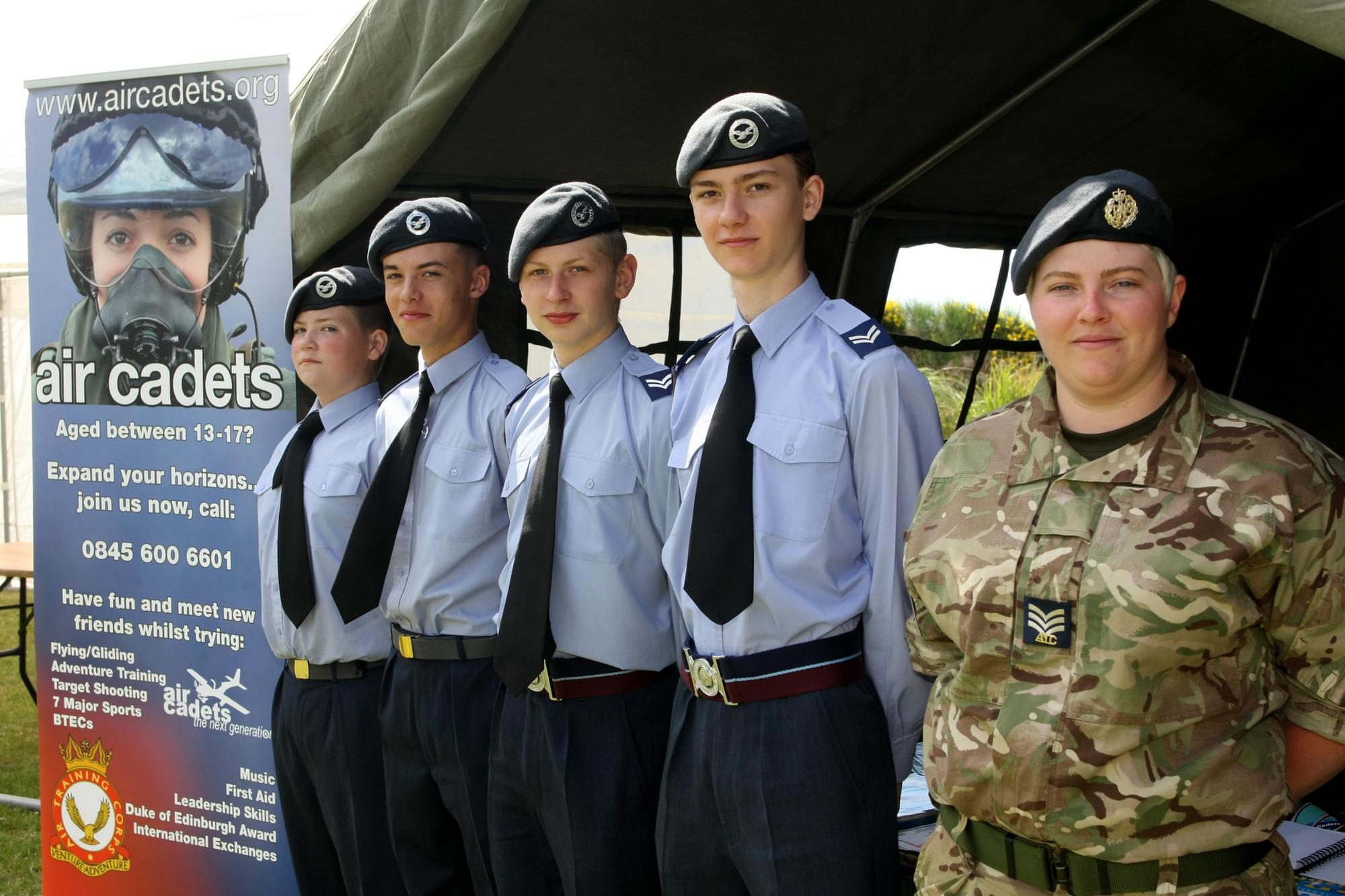 Air cadets from the last founder squadron in Sussex take part in ...