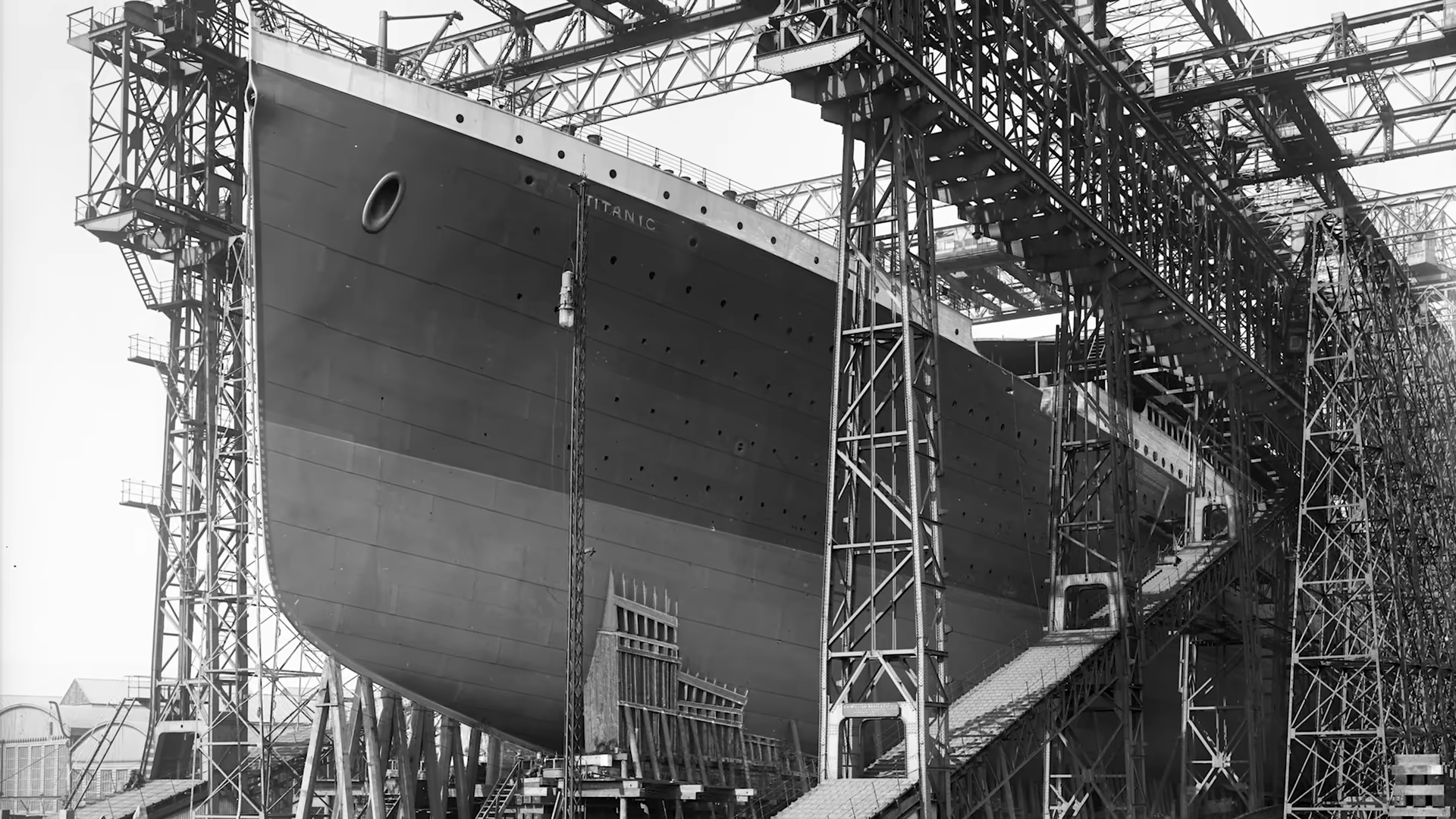 How 3,000 men forged the Titanic by hand