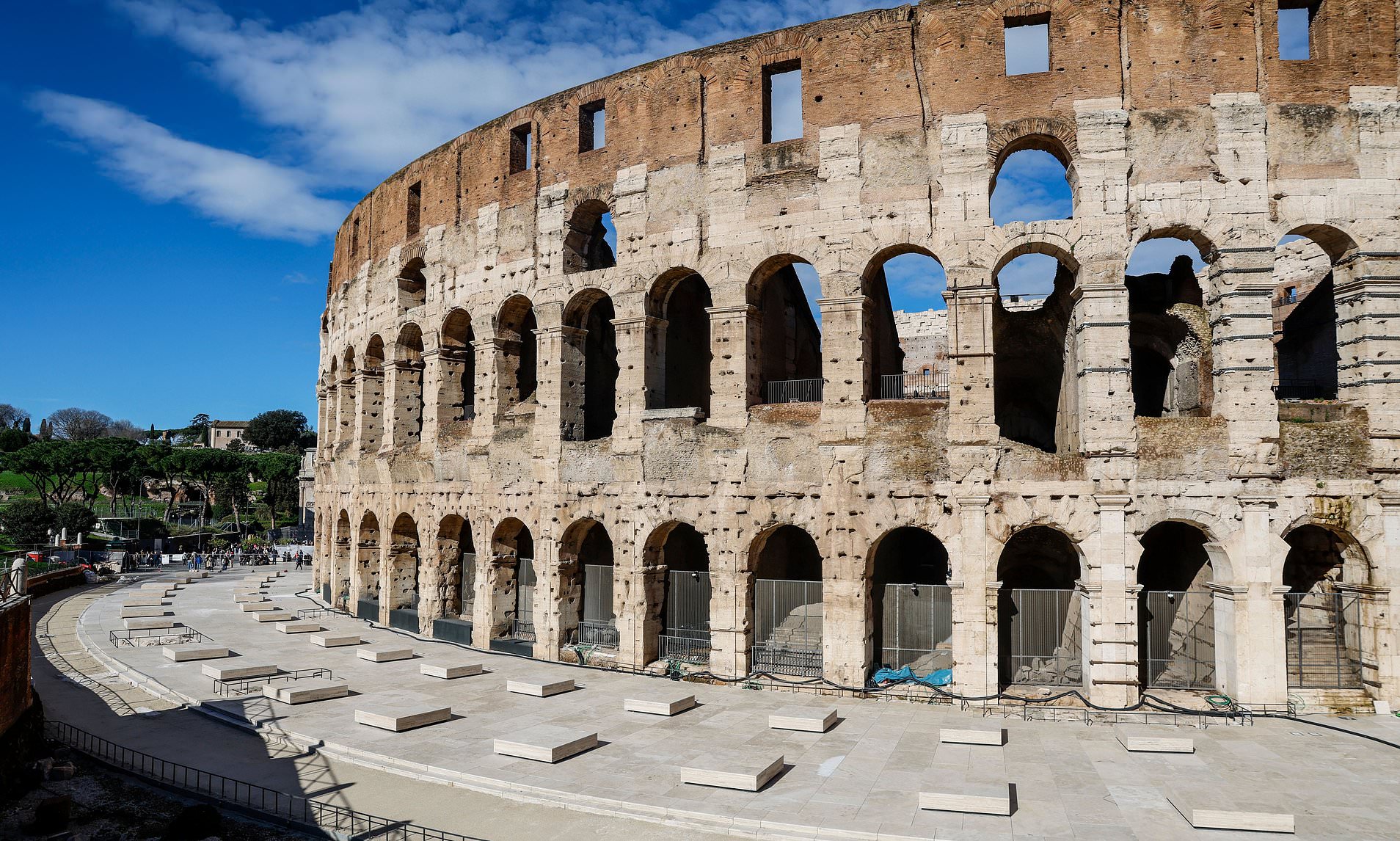 The Colosseum gets a modern makeover - but critics are unimpressed