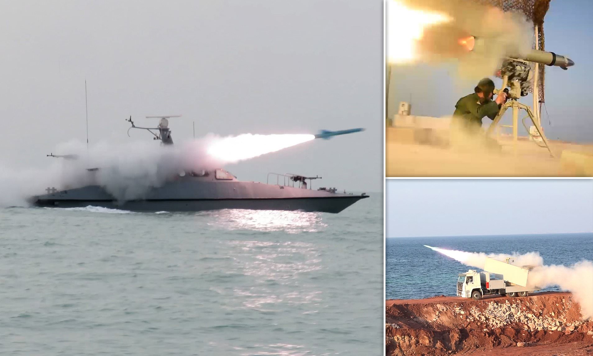 Iran shuts down Strait of Hormuz for military drill in warning to the ...