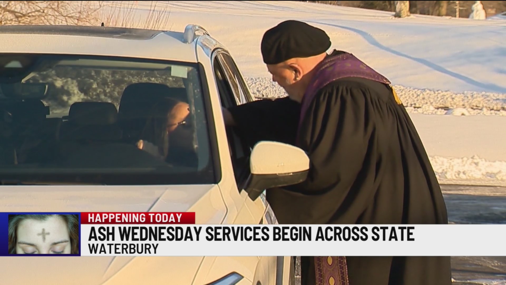 Connecticut churches commemorate Ash Wednesday