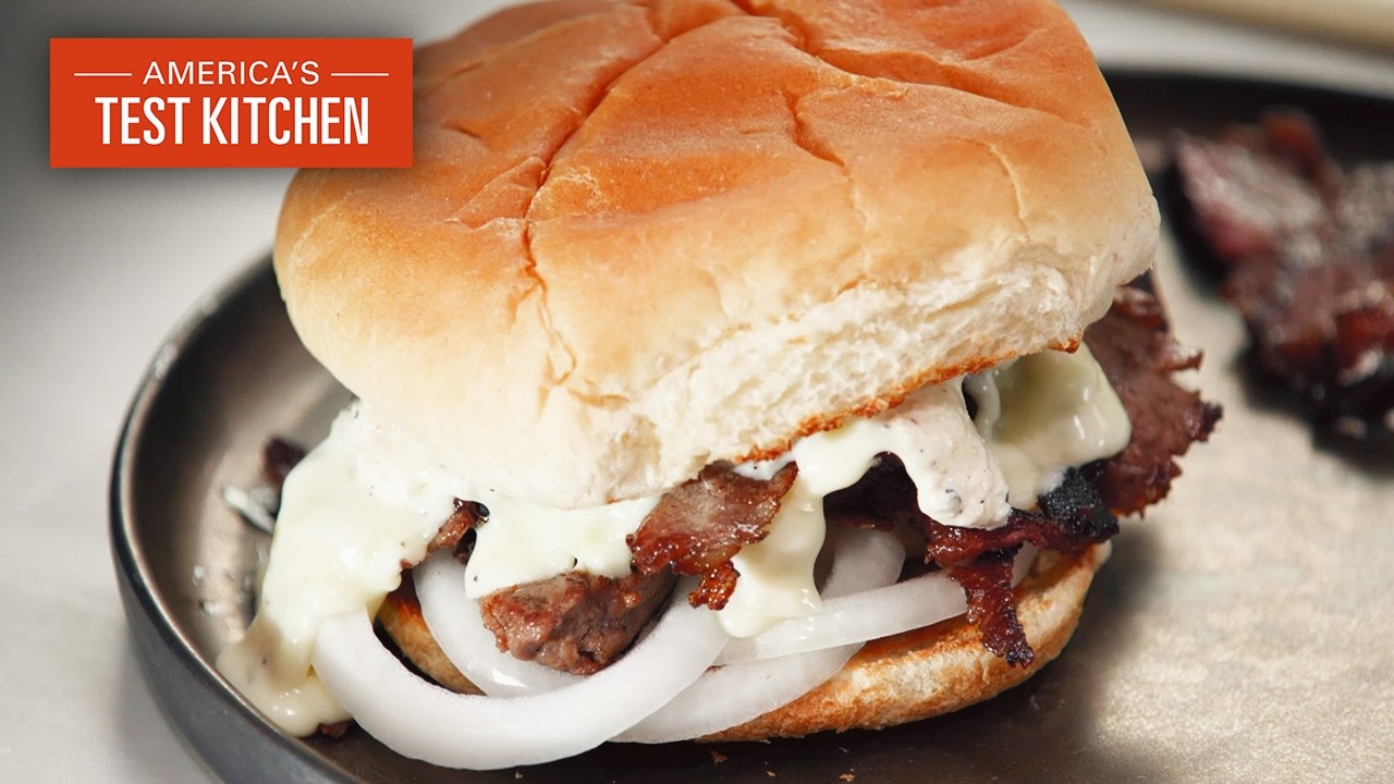 Recreating Lewis Barbecue's smoked prime rib sandwich at home