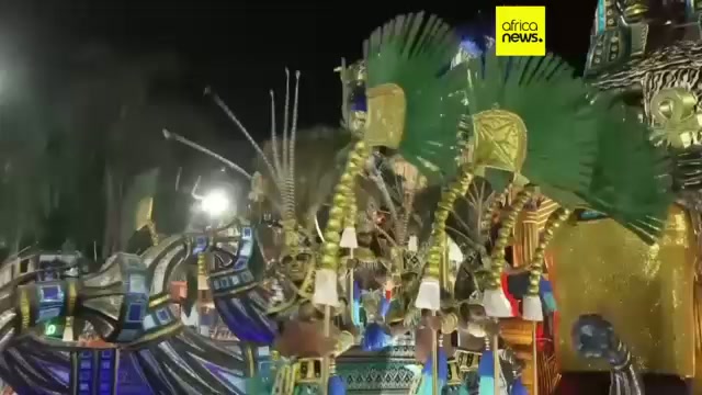 Rio’s samba schools dazzle in high-stakes carnival showdown