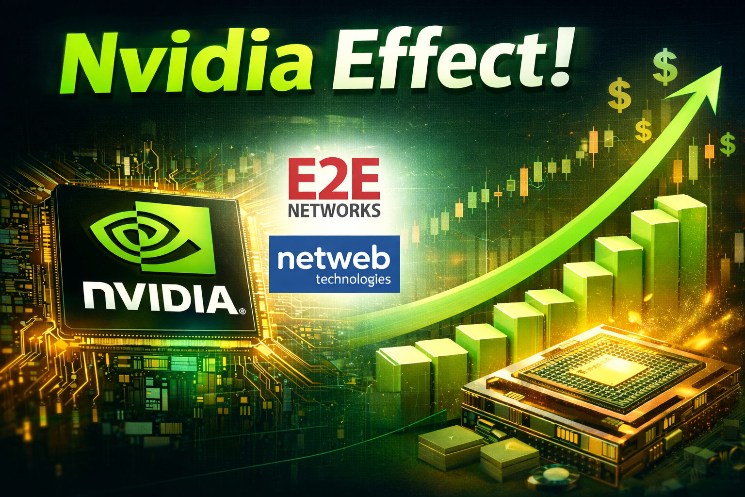 Nvidia effect! E2E Networks, Netweb Tech shares soar up to 20% after ...