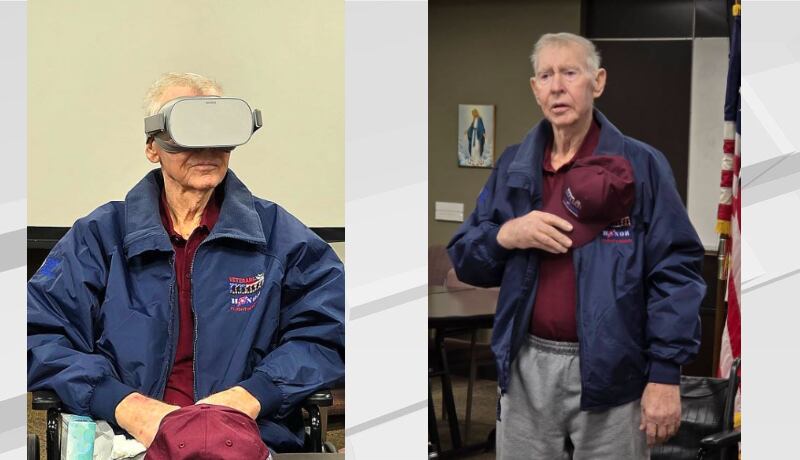 Ada veteran receives 'trip of a lifetime' through virtual Honor Flight