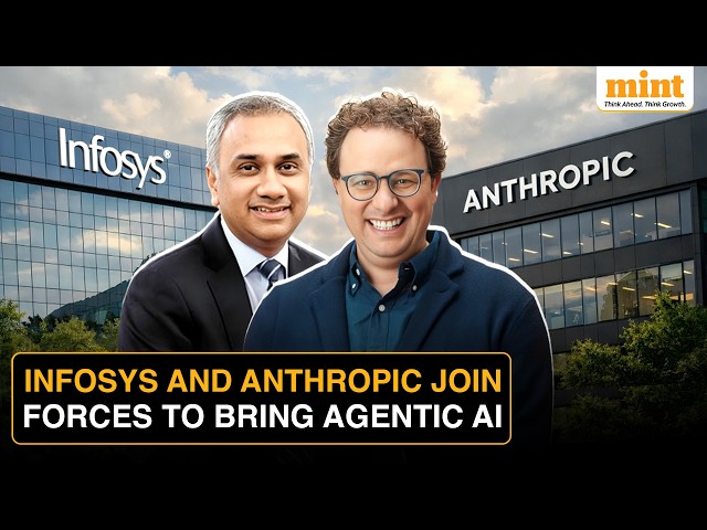 Infosys partners with Anthropic to build enterprise AI solutions shares ...