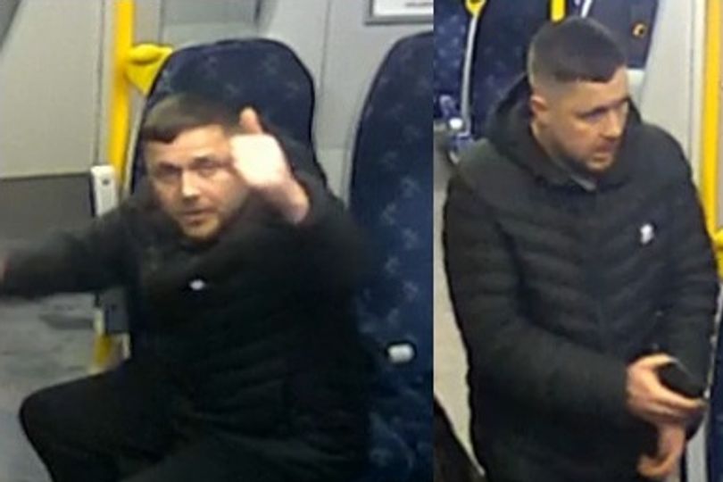CCTV image of man released as officers probe incident onboard Glasgow train