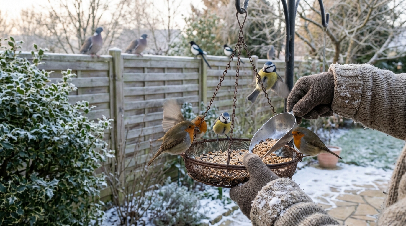 Ce geste au lever du jour qui stoppe pies et pigeons et protège enfin ...