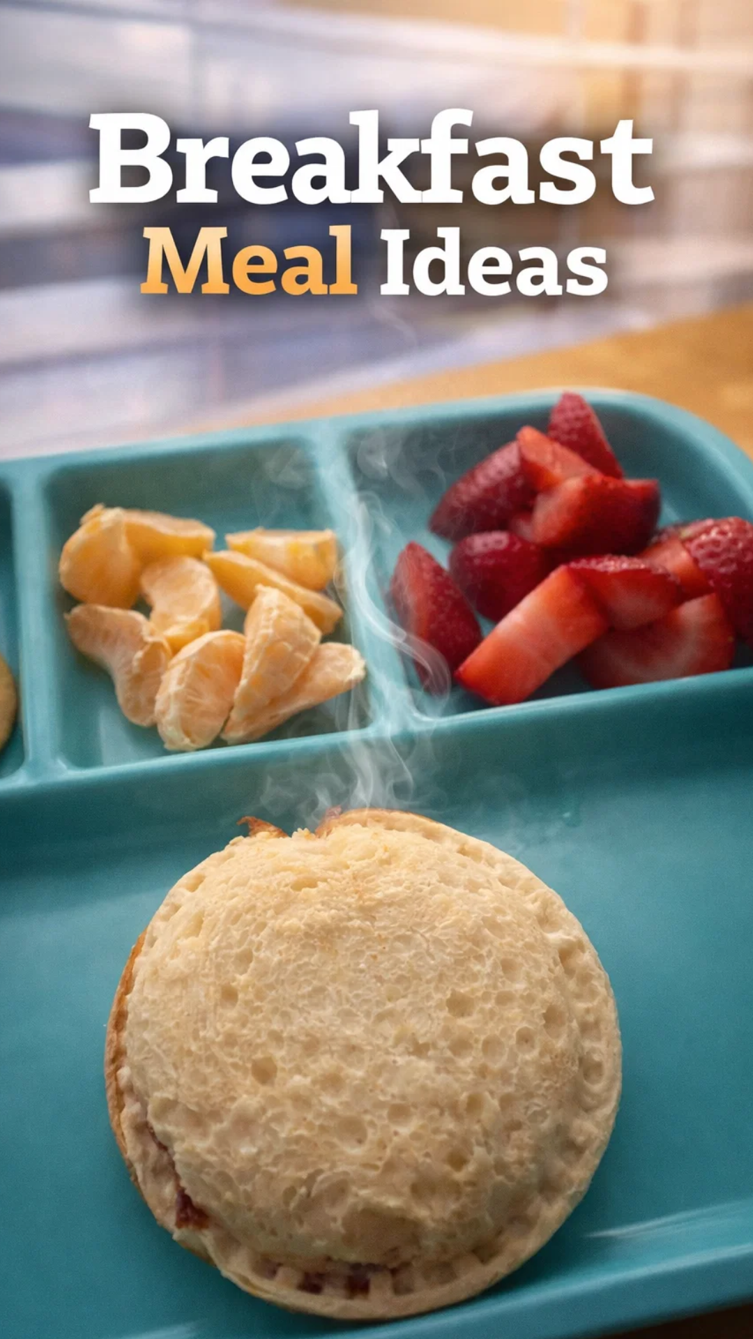 Toddler breakfast, turkey salad, and garlic shrimp meal ideas