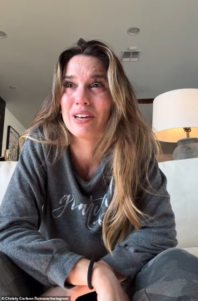 Former Disney Channel star Christy Carlson Romano tearfully reveals ...