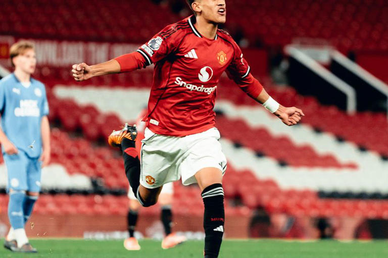 JJ Gabriel's Man United suspension after red card and whether he can ...
