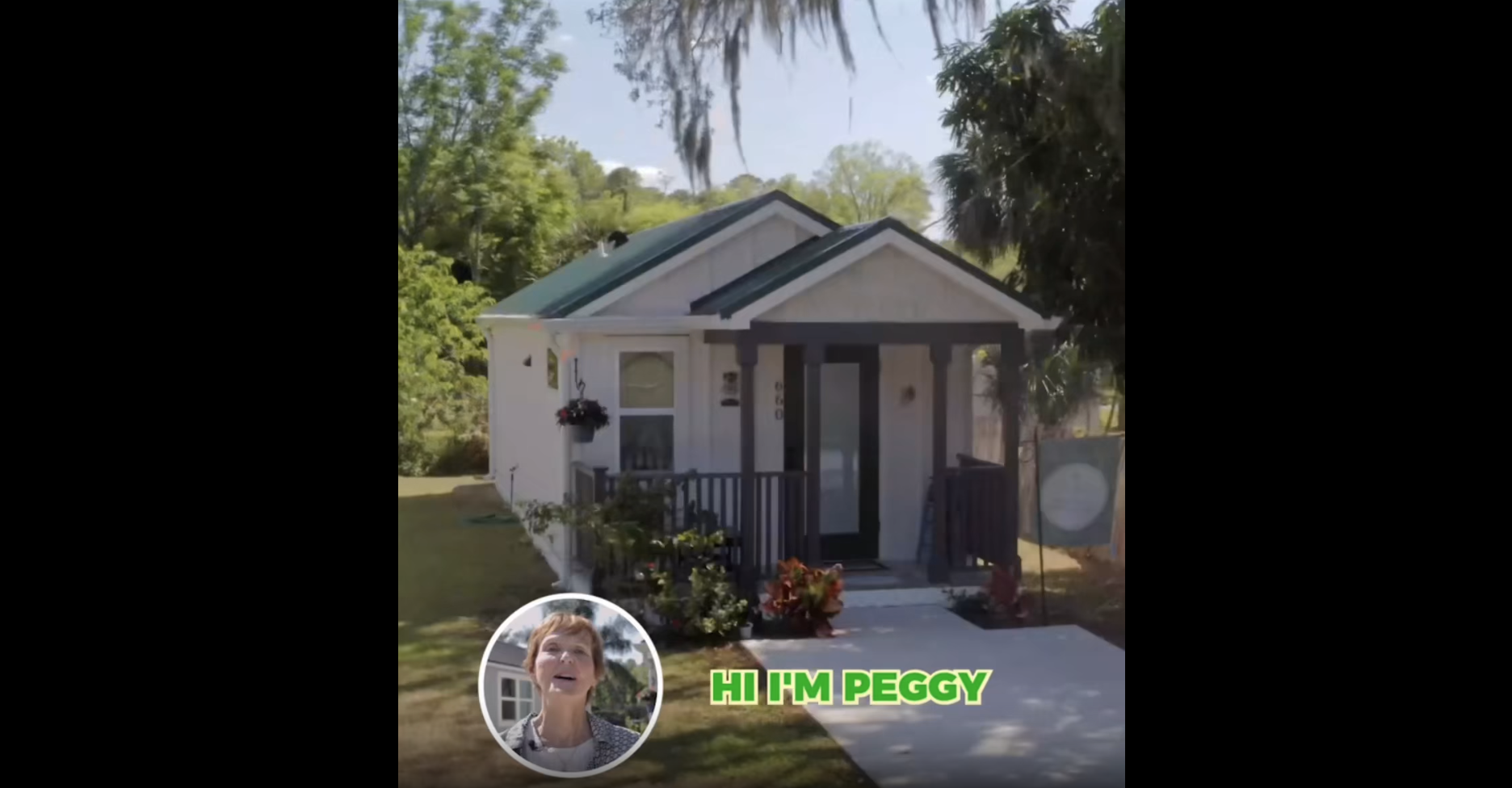 Peggy’s cozy tiny house built by Cornerstone Tiny Homes in Florida!