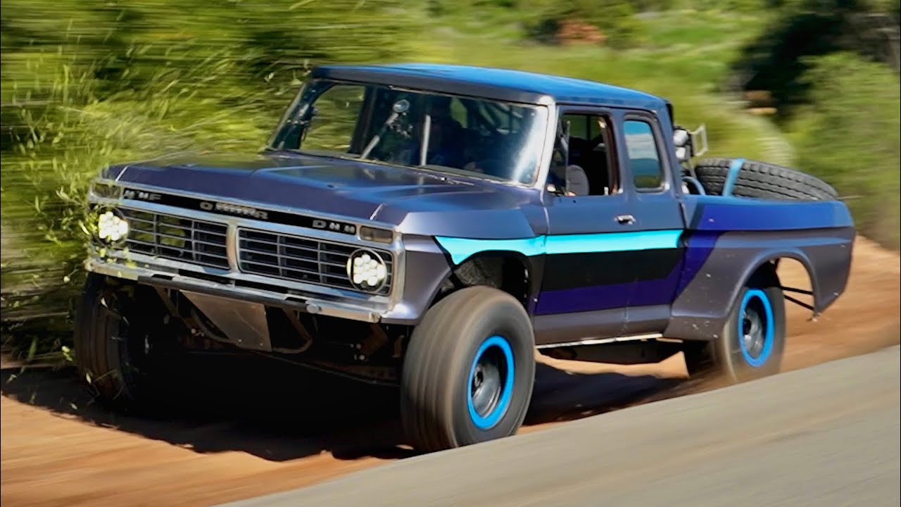Ford F100 goes wild and takes over the streets