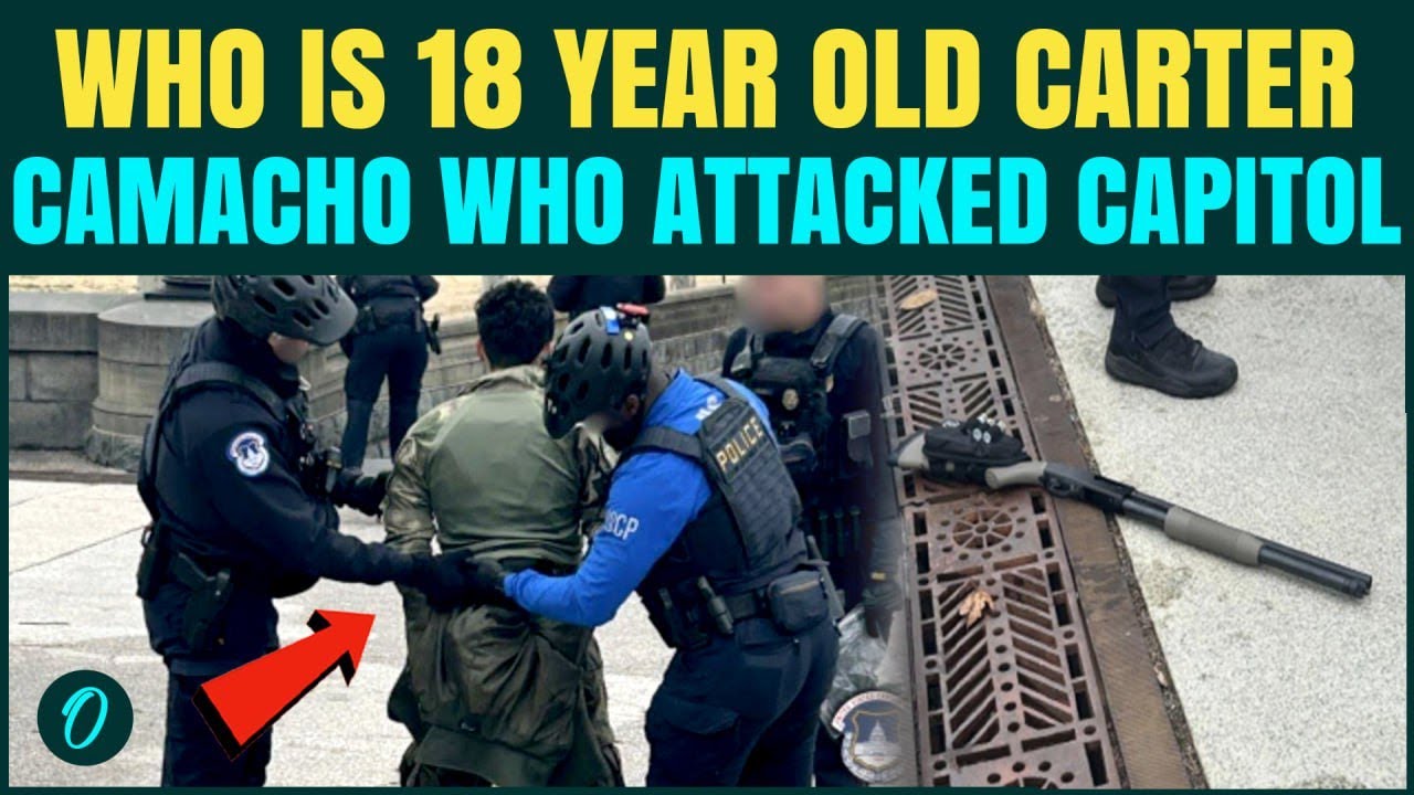 US Capitol breaking: Who is 18-year-old Carter Camacho? Gunman who ...