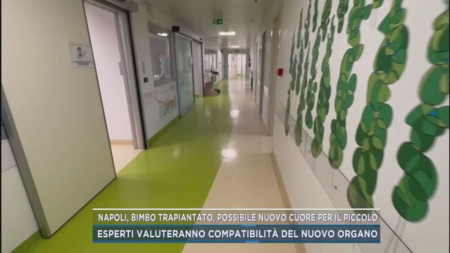 Napoli, bimbo trapiantato, possibile nuovo cuore per il piccolo