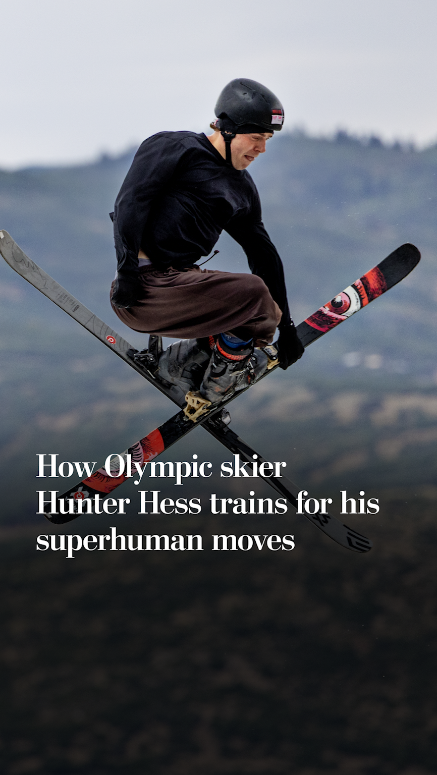 The balance routine that powers Hunter Hess’ Olympic tricks