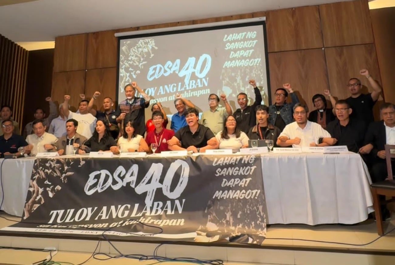 EDSA @ 40 rally calls for accountability amid grave corruption, poverty