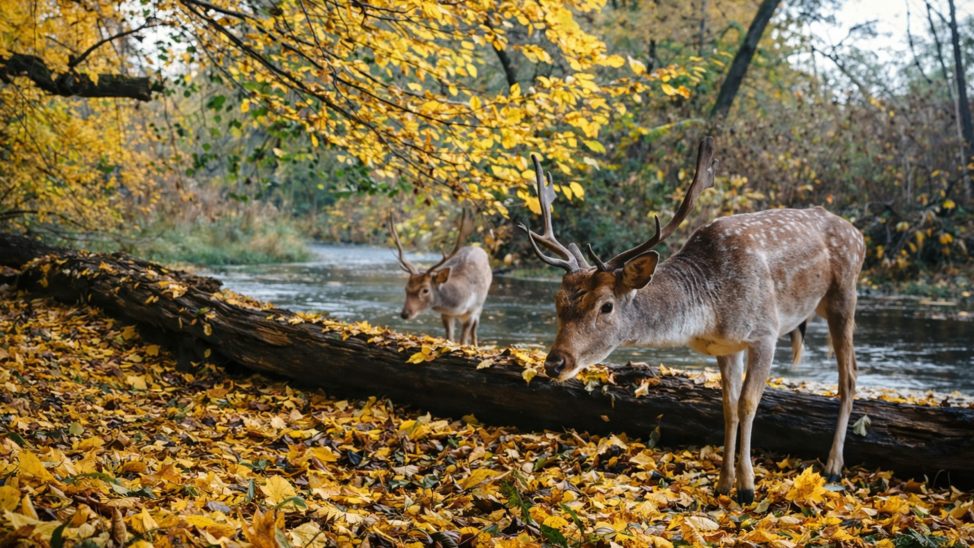 Ik verstopte een wildcamera bij de rivier en dit gebeurde