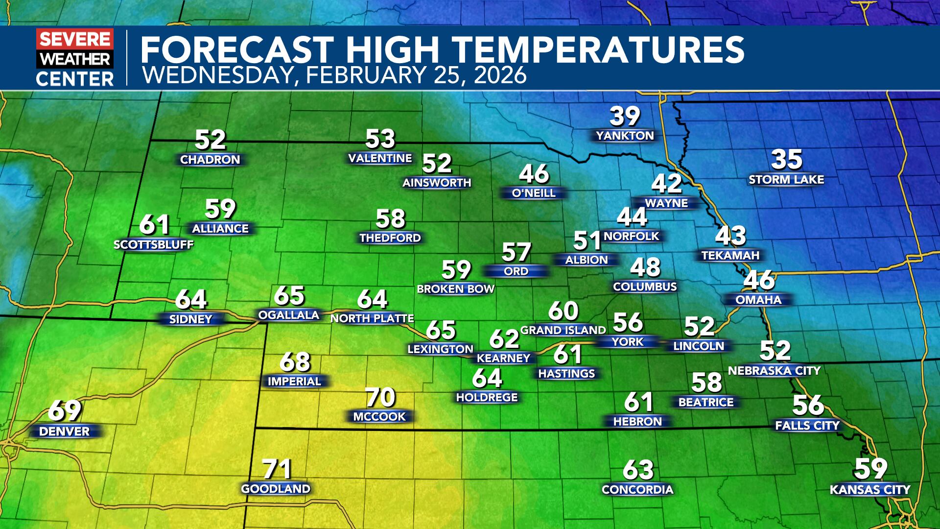 Enjoy the warmth while it lasts: Above average temperatures through Friday