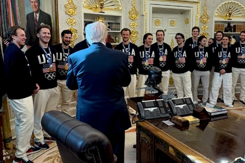 USA hockey hero falls victim to White House's AI shenanigans as fake ...