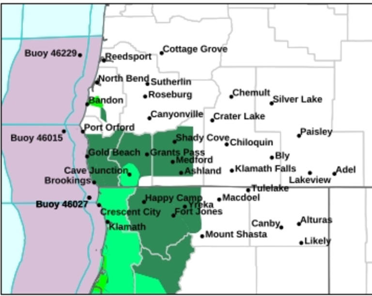 California flood map shows where people warned to prepare