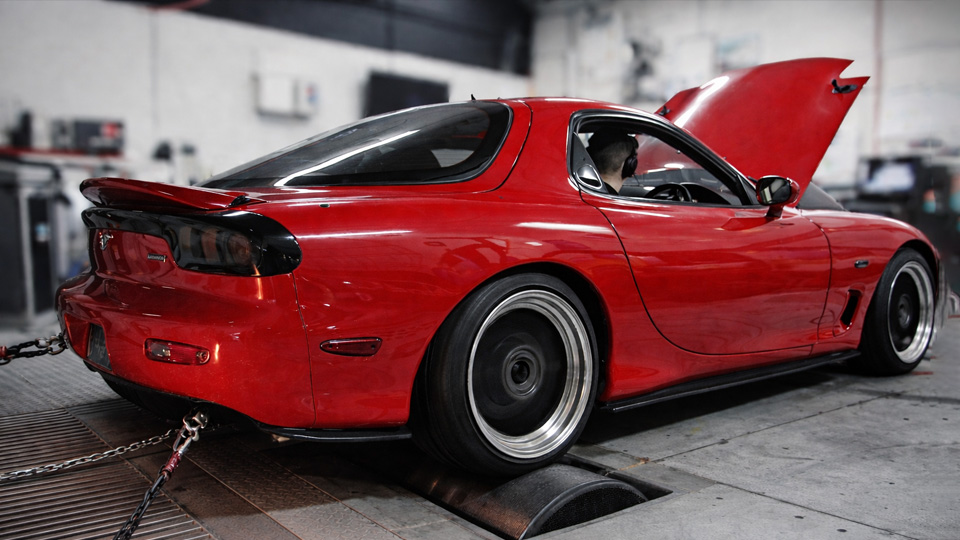 2JZ-powered RX-7 hits the dyno