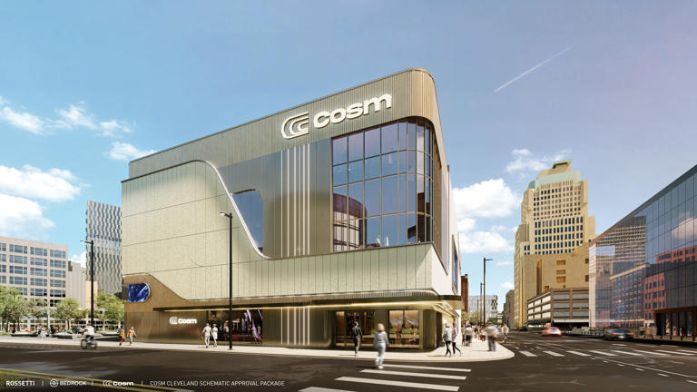 Cosm immersive experience has final design approved by Cleveland commission