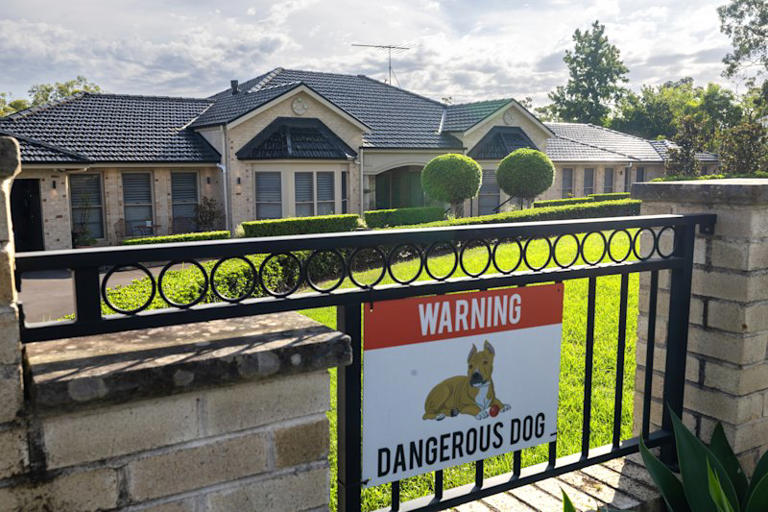 The Kenthurst property where a 29-year-old man was arrested on Wednesday morning.