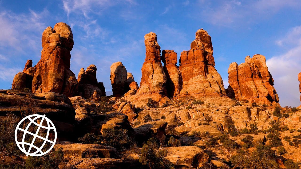 The maze: Canyonlands National Park, Utah, USA [Amazing places 4K]