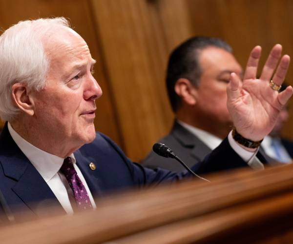 Sen. Cornyn to Newsmax: Trump fighting inflation<br>