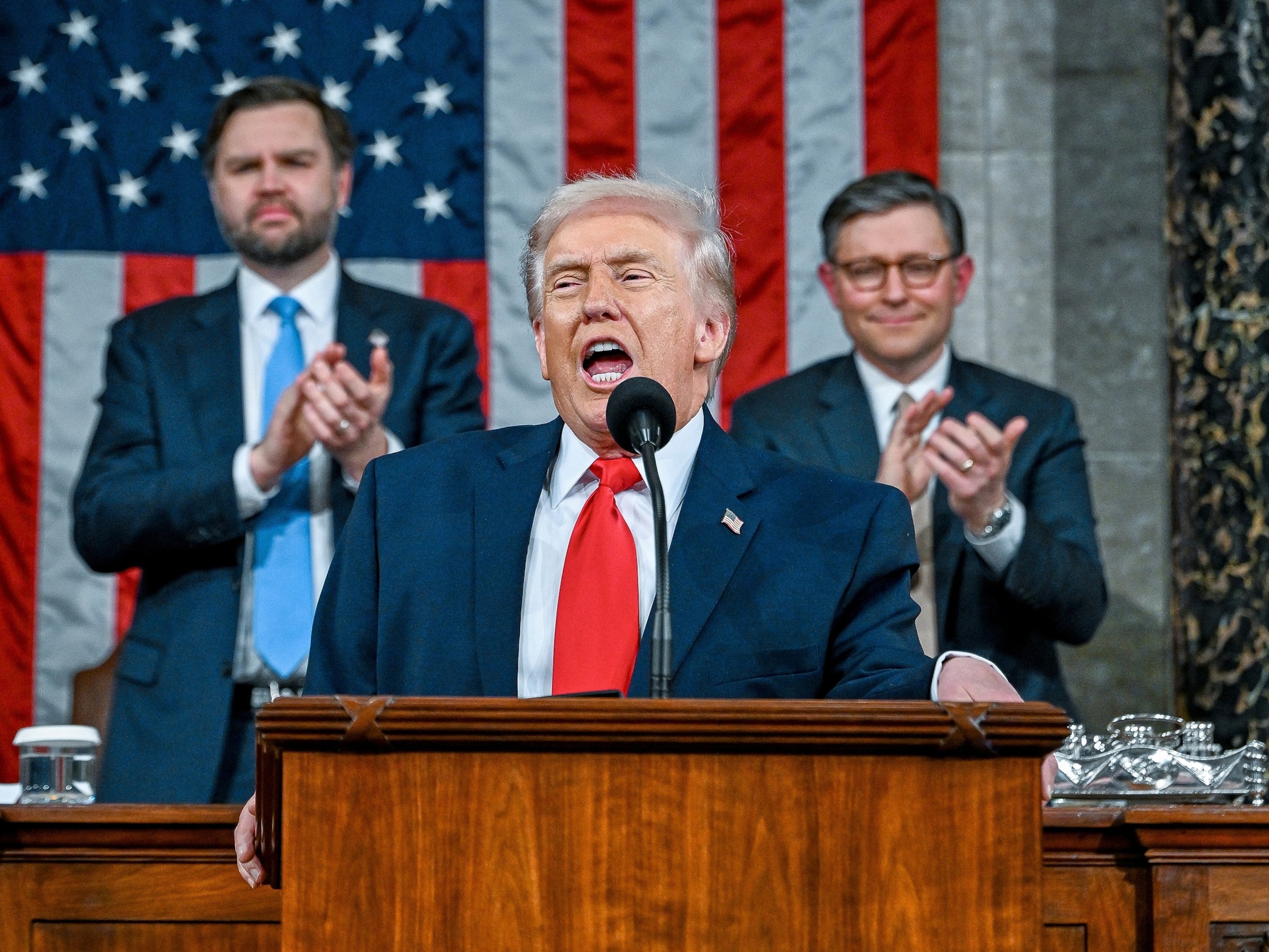 Trump State of the Union updates: Trump spars with Dems, touts economy